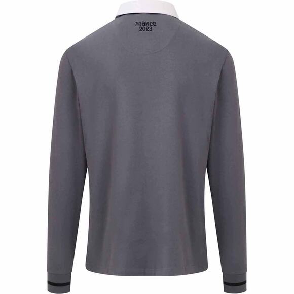 Rugby World Cup France 2023 Polo Shirt Mens XXL Grey Cotton Jersey Preppy Bloke - Picture 16 of 16